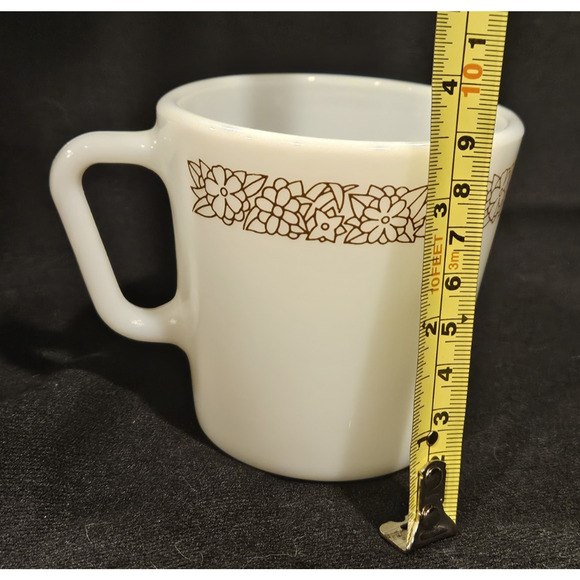 Lot of 2 Pyrex Woodland Brown Coffee Cup Mugs - Picture 5 of 6